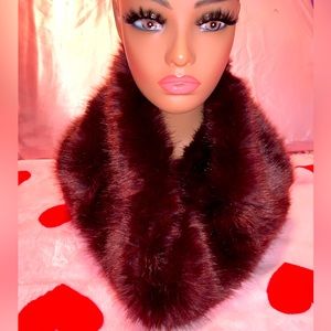 Faux Fur in Purple NWOT by Forever 21 Neck Scarf